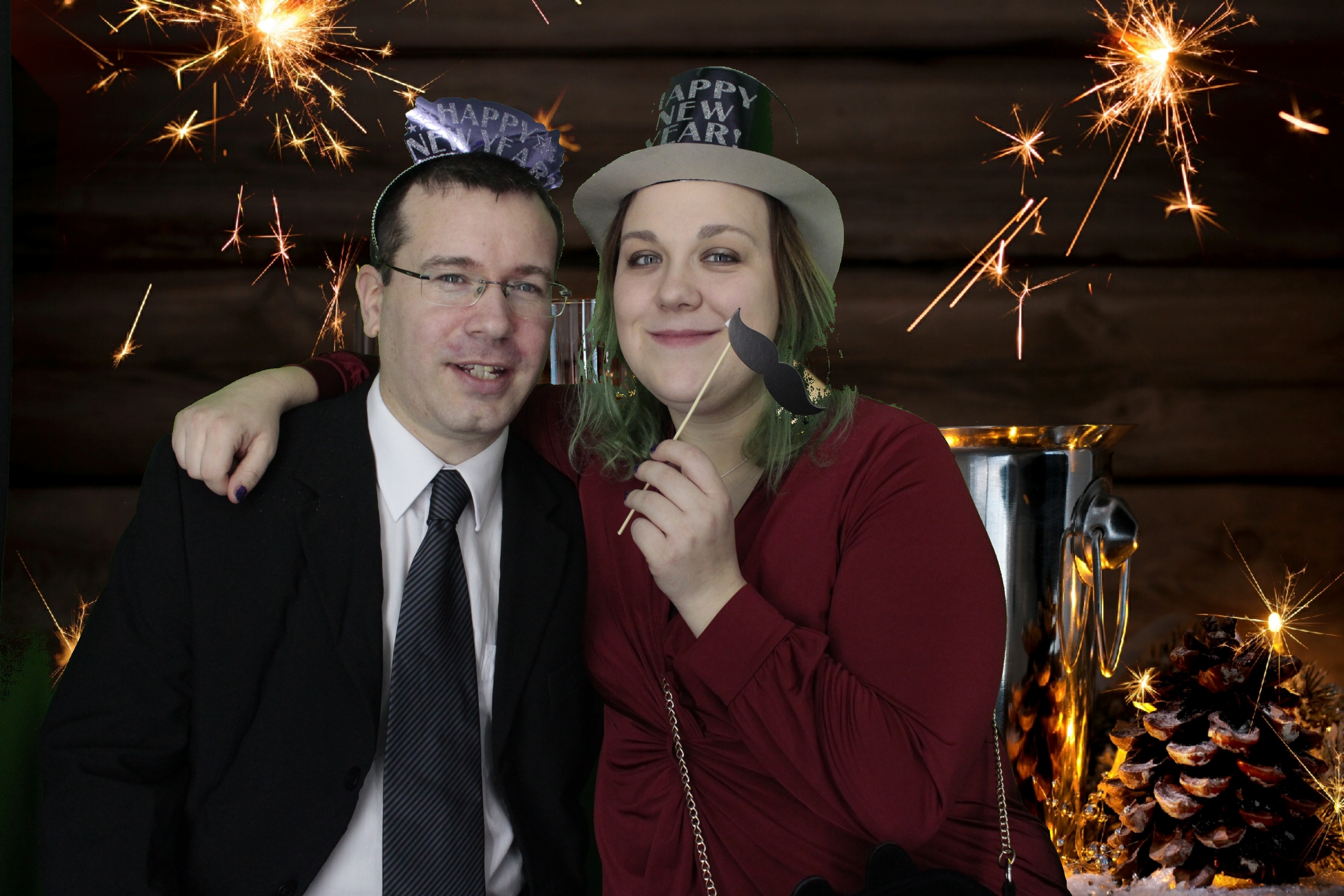 NYE Party | View more photos from the event at gallery.myphotoboothexperience.co.uk/u/MyPhotoBoothExperienceLtd/NYE-Party
